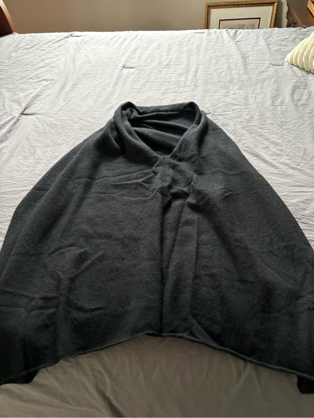 cashmere poncho